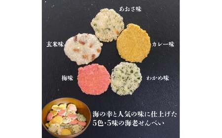 五色えびせん 50g えびせんべい 詰め合わせ