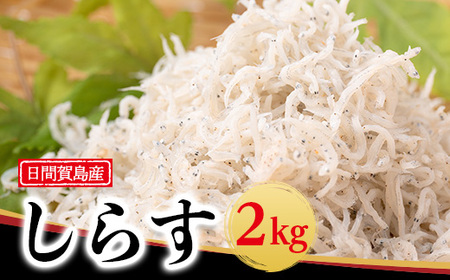 日間賀島 釜揚げ しらす 2kg 天然 塩 愛知県 南知多町 冷凍 ご飯 ごはん パスタ サラダ ピザ 丼 料理 国産 パーティー 魚 さかな シラス ミネラル 人気 おすすめ [配送不可地域：北海道･沖縄県･離島] 