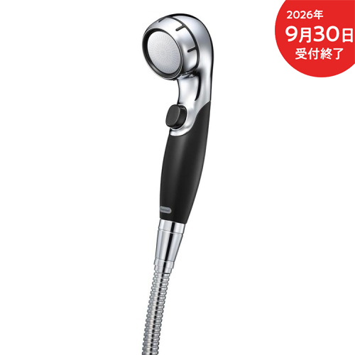 【ブラック】クリンスイ ウルトラファインバブルシャワー SM302-BK シャワーヘッド 1台 交換カートリッジ 1個 ｜ 浄水シャワー 浄水カートリッジ 脱塩素 一時止水ボタン バス用品 お風呂 バブルシャワー 新生活 愛知県 幸田町 送料無料
