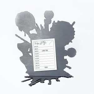 GRAVIRoN Splash 酸洗鉄 (ブックエンド) ブックスタンド 金属製 おしゃれ モダン