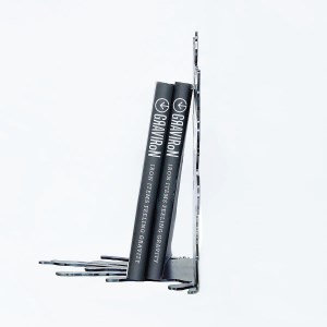 GRAVIRoN Splash 酸洗鉄 (ブックエンド) ブックスタンド 金属製 おしゃれ モダン