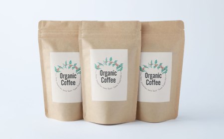 オーガニック・コーヒー豆 100g×3個セット 珈琲 コーヒー