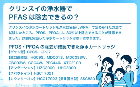 クリンスイ 蛇口直結型 浄水器 カートリッジ HGC9SW(2個入) 交換用 CSPシリーズ 水 お水 浄水 ろ過