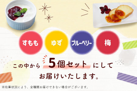 田峯手作りジャム 5個セット ジャム -021