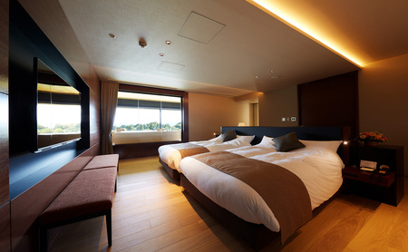 平日限定　クラブハウス【ロイヤルスイート】1泊2食付　ペア宿泊券 [ ペアチケット ゴルフリゾート 宿泊施設 コース料理 ] ホテル 