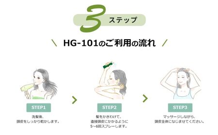植物性の育毛剤「HG-101」 150cc 1本