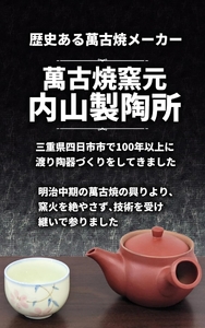 【萬古焼（ばんこやき）】朱泥急須 内山製陶所