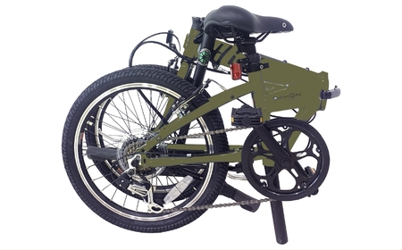 40年の歴史をもつ米国ダホン社の高性能折り畳み自転車 DAHON International Folding Bike Hit Limited Edition Khaki