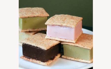 【スイーツ】ホワイトチョコと豆乳バターの出会い！豆乳バタークリームサンド 6種類セット。「caccaさんのキッシュ」から。