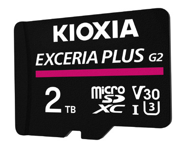 キオクシア(KIOXIA) EXCERIA PLUS G2 microSDXC UHS-I メモリーカード 2TB 