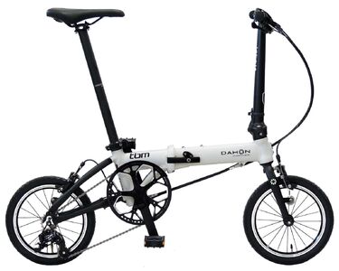 40年の歴史をもつ米国ダホン社の高性能折り畳み自転車 DAHON International Folding Bike tbm ミスティーホワイト