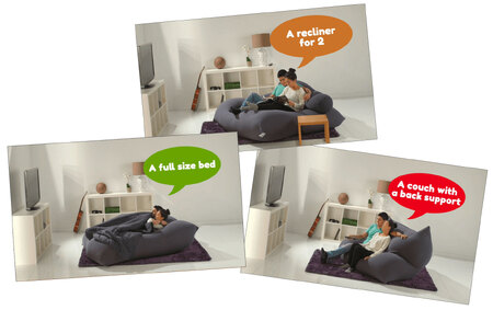 Yogibo Giga Max Premium（ヨギボー ギガ マックス プレミアム）＜ライトグレー＞