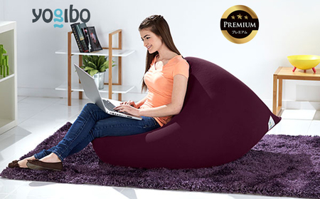 Yogibo Mini Premium（ヨギボー ミニ プレミアム）＜ディープパープル＞