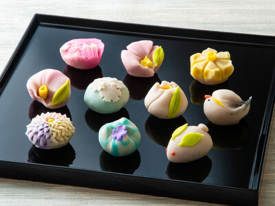 ＜定期便＞「夢菓子工房ことよ」季節の練り切り菓子 10個 【春篇・夏篇・秋篇・冬篇】【スイーツ】