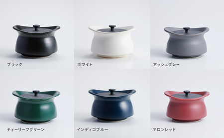 best pot mini（ベストポットミニ） インディゴブルー　［モラトゥーラ　四日市萬古焼　ばんこやき　鍋　省エネ　耐久性　人気　メディア 　ごはんがおいしい 使いやすい　時短　人気割烹愛用　無水調理　耐熱調理　蓄熱調理　節約　シチュー　米　ごはん　旨み　うまみ］