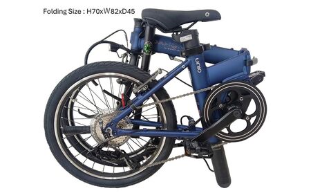 電動アシストオリタタミ自転車 DAHON International Unio【Matt Navy】【四日市市 で人気の返礼品 武田産業 折り畳み自転車 ネイビー 紺 電動自転車 自転車 折りたたみ自転車 折りたたみ式自転車 三重県 四日市市ふるさと納税】