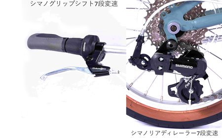 DAHON Int Folding Bike　Board walk 16  Pink Puff【四日市市 で人気の返礼品 武田産業 折り畳み自転車  自転車 折りたたみ自転車 折りたたみ式自転車 三重県 四日市市ふるさと納税】