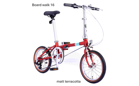 DAHON Int Folding Bike Board walk 16 Matt Terracotta【四日市市 で人気の返礼品 武田産業 折り畳み自転車 自転車 折りたたみ自転車 折りたたみ式自転車 三重県 四日市市ふるさと納税】