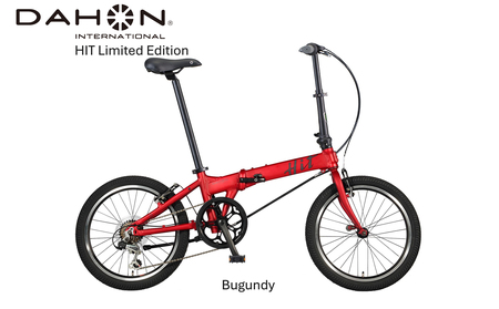 DAHON International Folding Bike HIT Limited Edition Bugundy【四日市市 で人気の返礼品 武田産業 折り畳み自転車 自転車 折りたたみ自転車 折りたたみ式自転車 三重県 四日市市ふるさと納税】