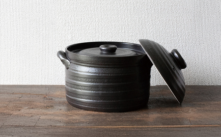 【萬古焼（ばんこやき）】IHごはん鍋　極（きわみ）　2合