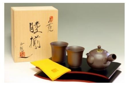【萬古焼（ばんこやき）】3点茶器