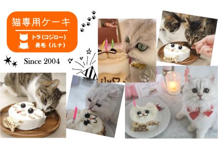 猫用ケーキ・選べるコジローとルナ・獣医師監修