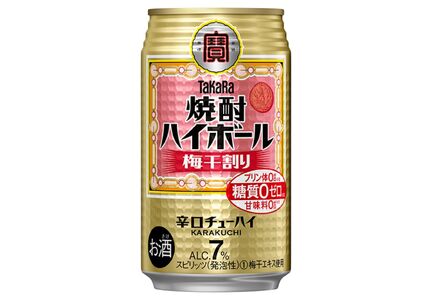 宝焼酎ハイボール　梅干割り　350ml缶　24本　タカラ　チューハイ