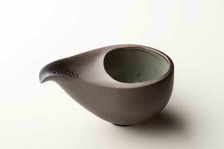 【萬古焼（ばんこやき）】玉露、かぶせ茶、高級茶葉をより美味しく愉しむ茶器。和洋のインテリアを選ばないモダンデザイン。ひとしずく（急須と煎茶碗）セット 【ちゃ】 藤総製陶所