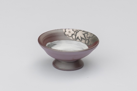 萬古焼（ばんこやき）】醉月陶苑 プラチナ彩雲錦文酒器 | 三重県四日市