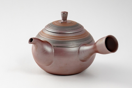 【萬古焼（ばんこやき）】醉月陶苑　窯印急須（彩りコマ） 