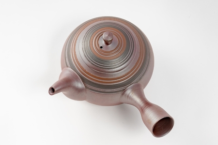 【萬古焼（ばんこやき）】醉月陶苑　窯印急須（彩りコマ） 