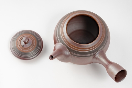 【萬古焼（ばんこやき）】醉月陶苑　窯印急須（彩りコマ） 