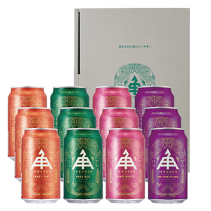 ビール各種 1728 【ギフト」BOX】 ISEKADO 新定番ビール 4種12缶セット