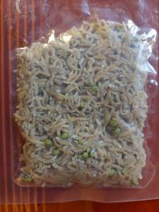 1813 ちりめん山椒 ちりめん山椒 ちりめんじゃこ しらす 実山椒 ご飯のお供 冷凍保存 冷凍 個別包装 自宅飯 高級 贅沢 お手軽 厳選食材