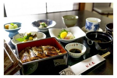 160 料理旅館おく文 うな重膳 宿泊券 ワンドリンク付き　宿泊 料理 旅館 うなぎ 伊勢市