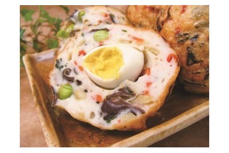 196　伊勢ひりょうずと2種類の高級板かまぼこ入りお好み詰合わせ　伊勢志摩　伊勢市　伊勢　ギフト　贈り物　合成保存料無添加　老舗　珍味　おでん　伊勢うどん　手作り　板わさ　冠婚葬祭　慶事　結婚式　御歳