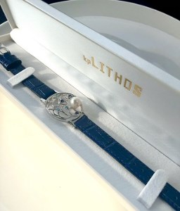 595 オリジナルブレスレットLITHOS(リトス）-Wあこや真珠8.0mmup