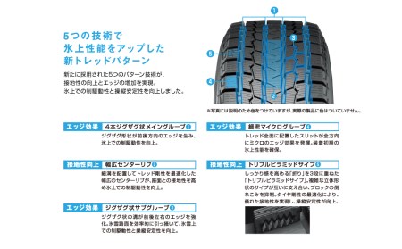 1192 【ヨコハマタイヤ】スタッドレスタイヤice GUARD（アイスガード）SUV G075 225/55R18 98Q 2本セット