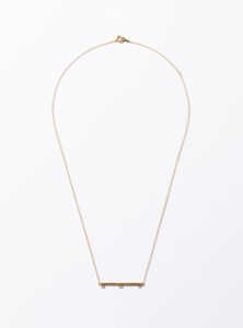 1261 【mini bar】K18YGアコヤホワイトパールピンクトルマリンネックレス　真珠 アコヤ真珠 南洋真珠 パール 宝石 ジュエリー アクセサリー 伊勢志摩 伊勢市 ギフト 贈り物 フォーマル 普段使い 入学式 卒業式 結婚式