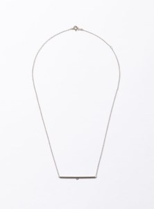 1263【the bar】Ptアコヤブルーパール2ドロップネックレス　真珠 アコヤ真珠 南洋真珠 パール 宝石 ジュエリー アクセサリー 伊勢志摩 伊勢市 ギフト 贈り物 フォーマル 普段使い 入学式 卒業式 結婚式