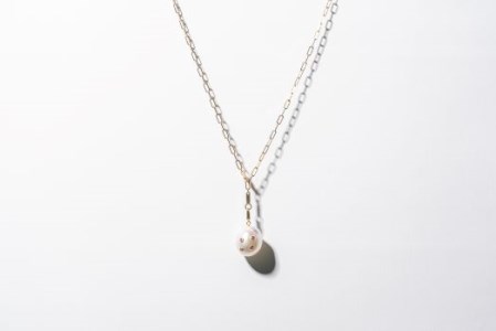 1276　【venus】K18YG南洋バロックパールチェーンネックレス　真珠 アコヤ真珠 南洋真珠 パール 宝石 ジュエリー アクセサリー 伊勢志摩 伊勢市 ギフト 贈り物 フォーマル 普段使い 入学式 卒業式 結婚式