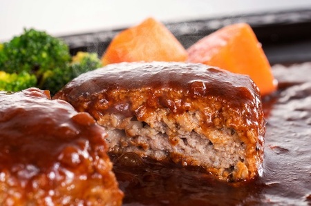 松阪牛焼ハンバーグ120ｇ×4個（デミグラスソース付）【1.5-17】