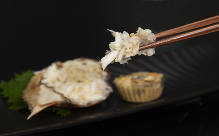 伊勢湾天然ワタリガニほぐし身 味噌付 2杯【1.2-21】