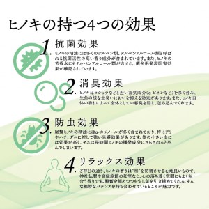 三重県産　天然ヒノキ香る除菌スプレー【1-180】