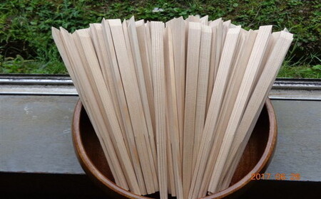 杉の柾目割箸（100本×15束）【5-13】