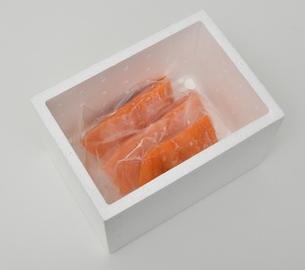 サーモン刺身用短冊 約600g サーモン【1.5-9】