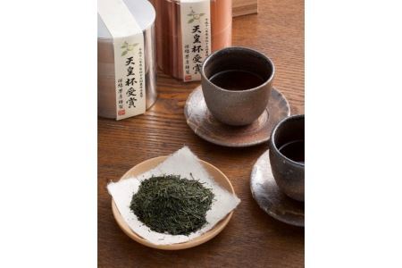 お茶 煎茶 深蒸し高級煎茶 茶葉 180g 2缶 天の誉 松阪茶【3-17】