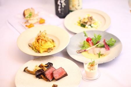 【5-22】松阪市特別ディナーコース(三重テラス)