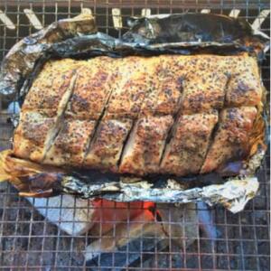 味付きバックリブ(ガーリックスパイス)約400g×2p・追いスモーク(燻製)セット付