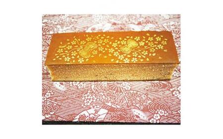 鈴鹿ブランド 伊勢型紙金箔 かすてぃら